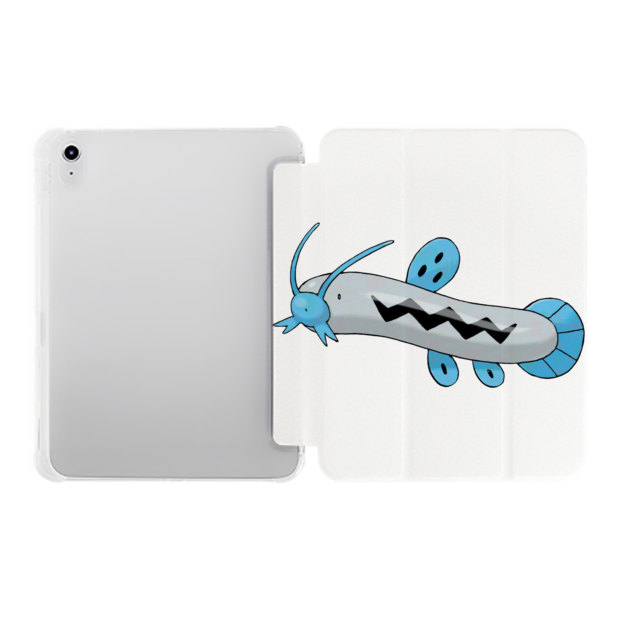 （画像用） ポケットモンスター Pokémon IPad ケース ペン収納付き 三つ折りスタンド PUレザー×シリコン 対応機種9.5/10.5/10.9インチ